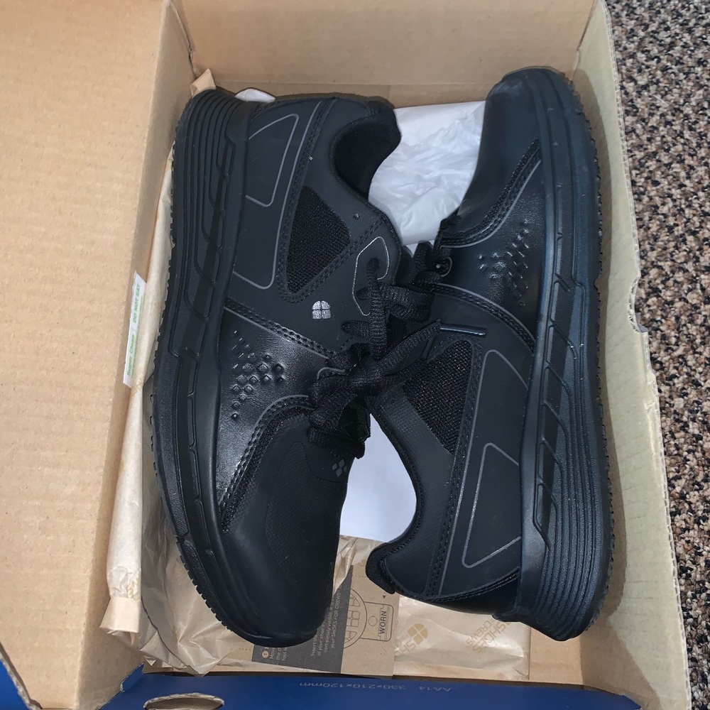 Black nonslip sneakers